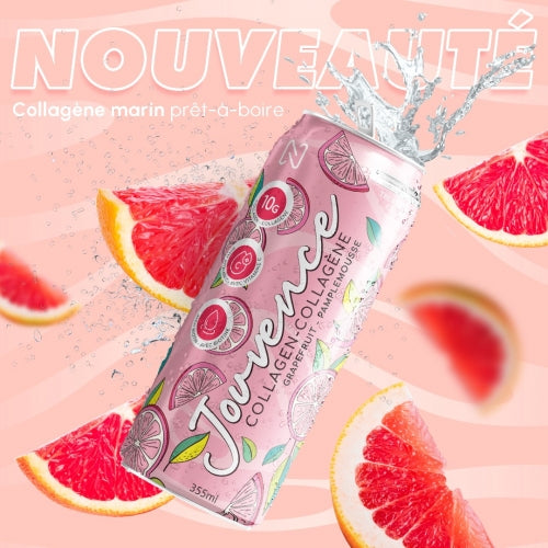 Boisson pétillante Jouvence Nova Pharma - Pamplemousse - 355 ml