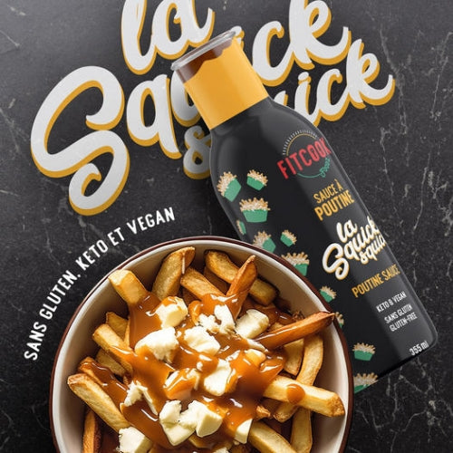 Sauce Fitcook Signature - La Squick Squick (sauce à poutine) - 340ml
