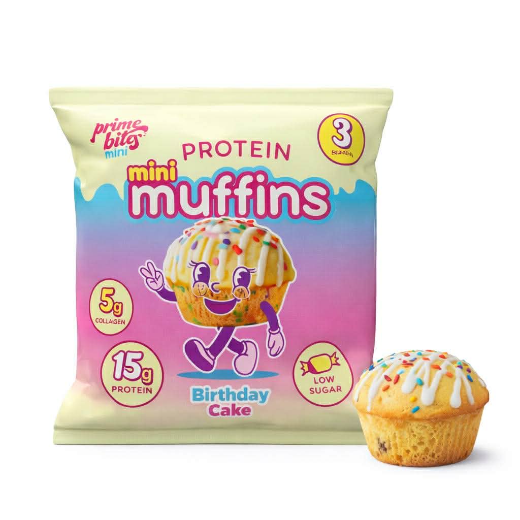 Les Prime Bites Mini Muffins - Saveur - Gâteau de fête