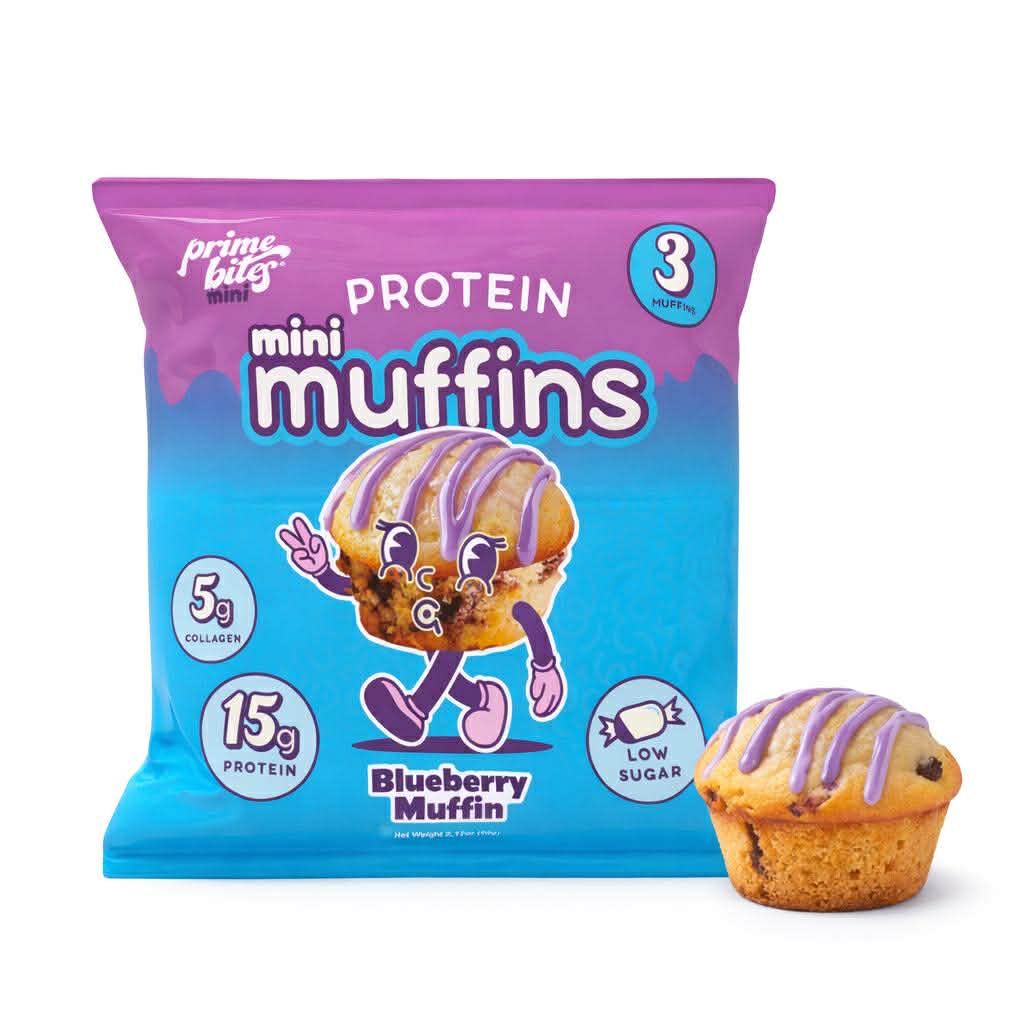 Les Prime Bites Mini Muffins - Saveur Bleuet