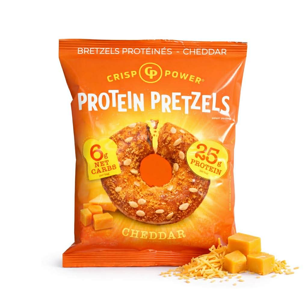 Bretzel Protéinée - Crisp Power - Saveur - Cheddar
