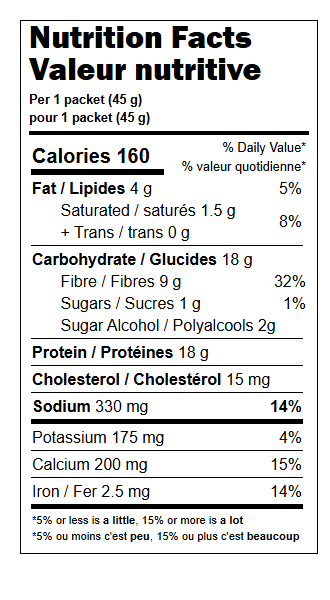 Mélange pour mug cake saveur chocolat caramel - Unité