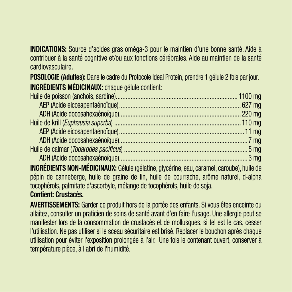 Omega-3 Plus - 60 gélules
