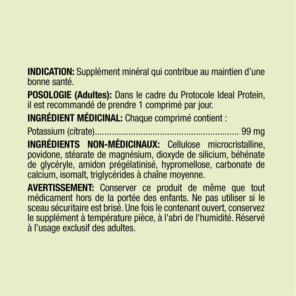 Potassium Citrate - 60 capsules