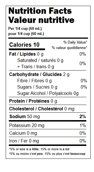 Sirop d’érable Ideal Protein 473 ml