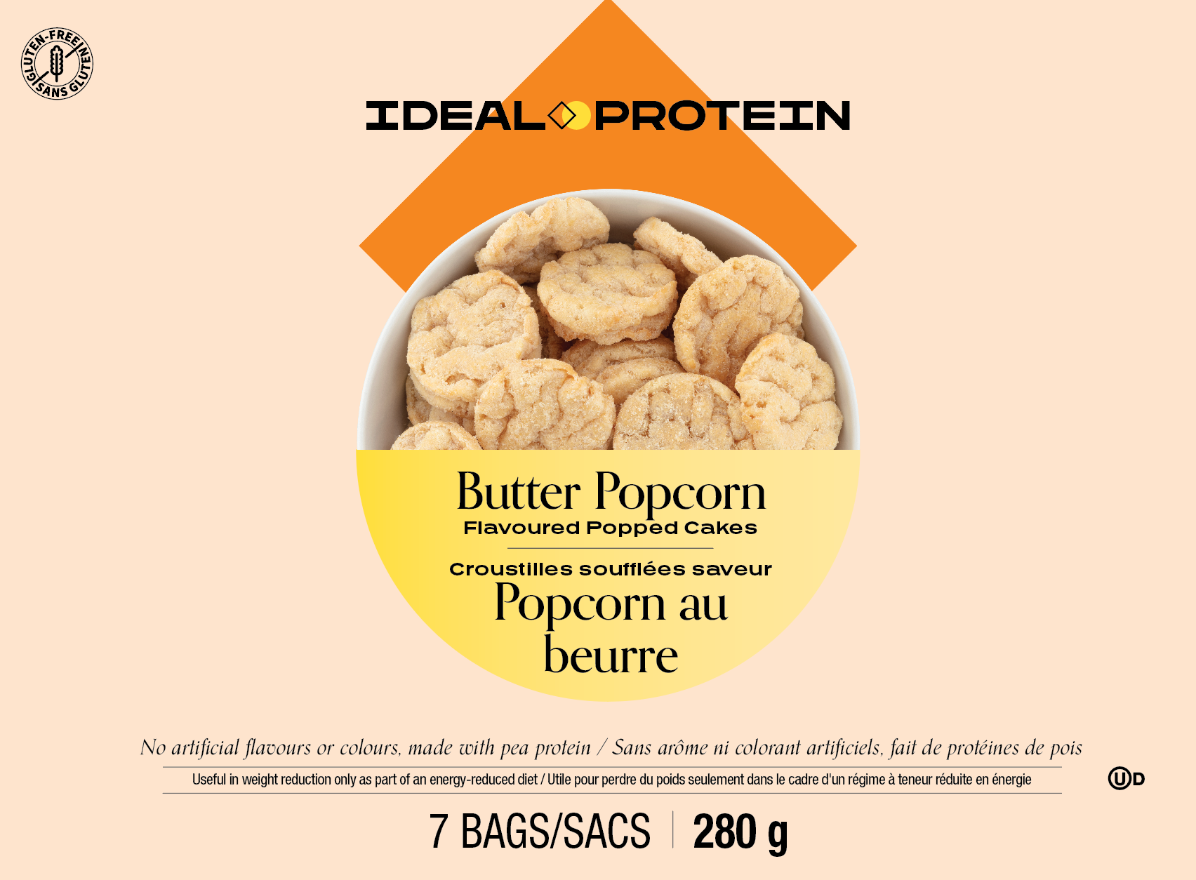 Croustilles soufflées saveur popcorn au beurre - Boîte (7)