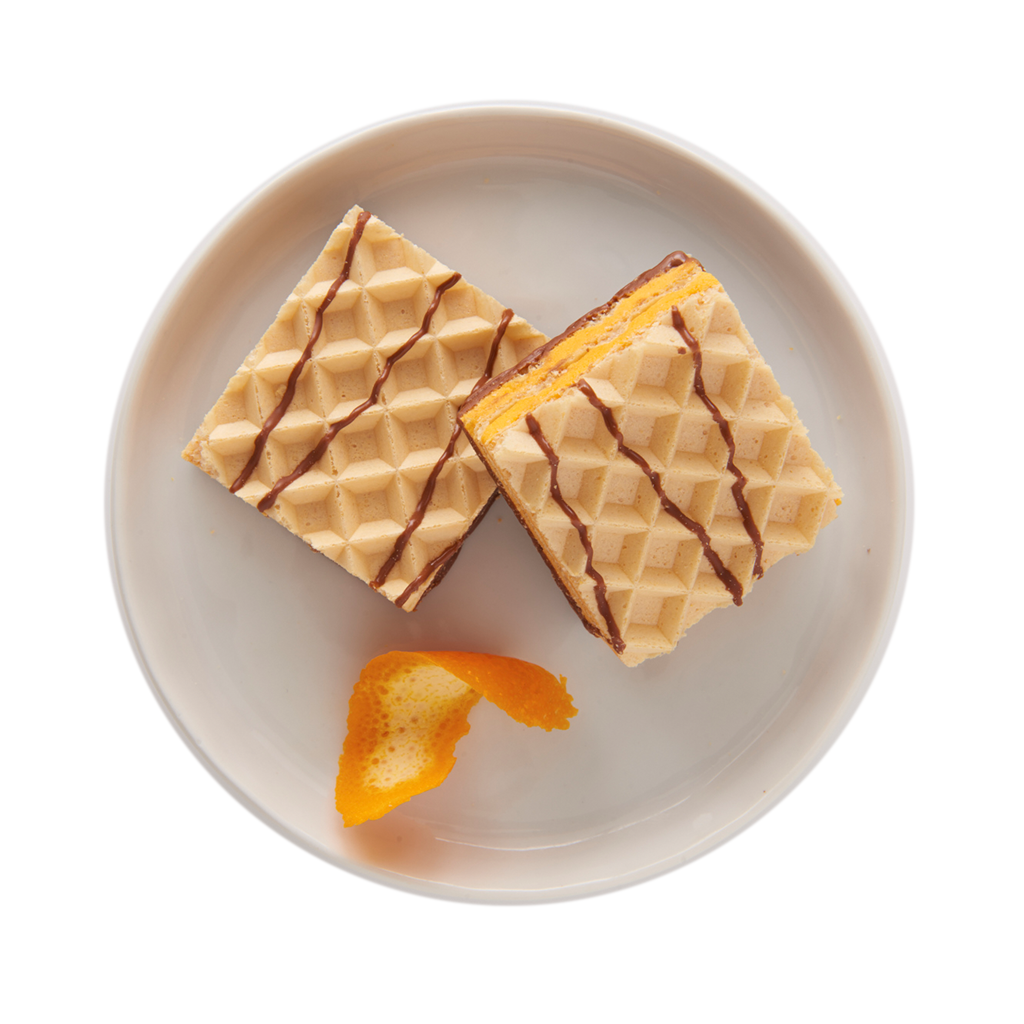 Gaufrettes à saveur crème à l'orange - Unité