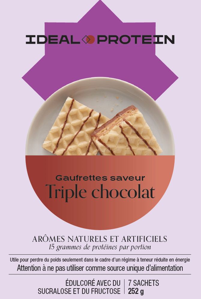 Gaufrettes à saveur triple chocolat - Boîte (7)