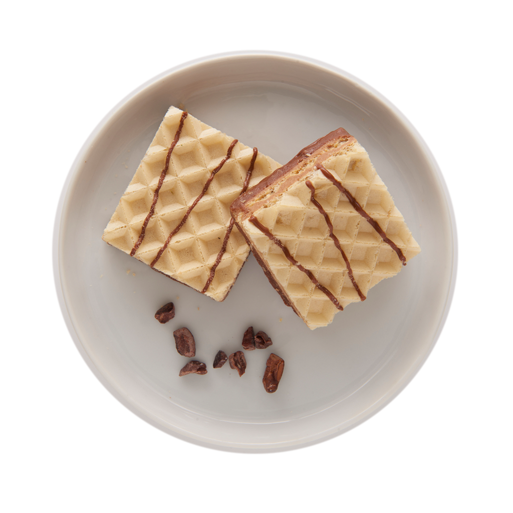 Gaufrettes à saveur triple chocolat - Unité