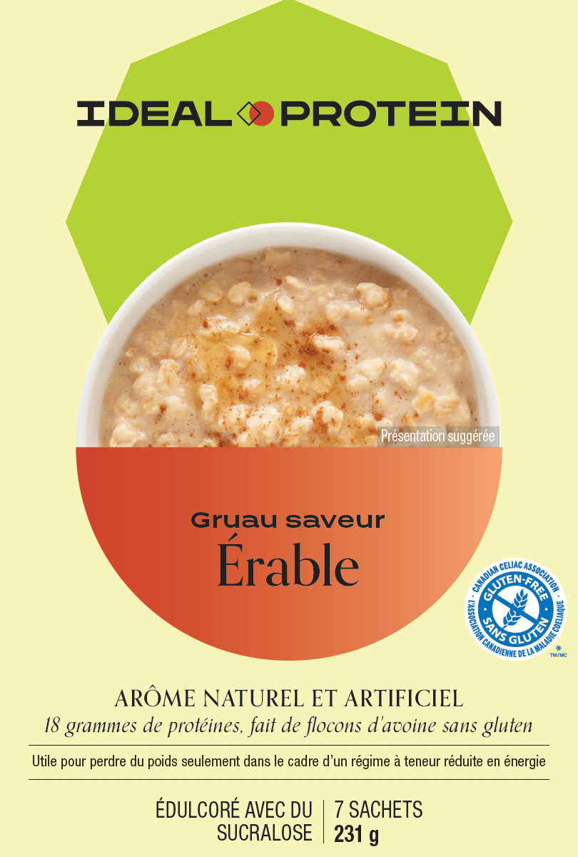 Préparation pour gruau à saveur d'érable - Boîte (7)