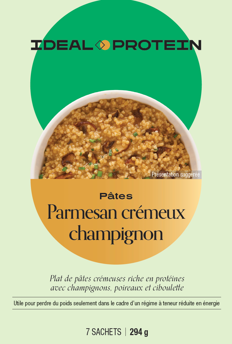 Pâtes parmesan crémeux champignon - Boîte (7)