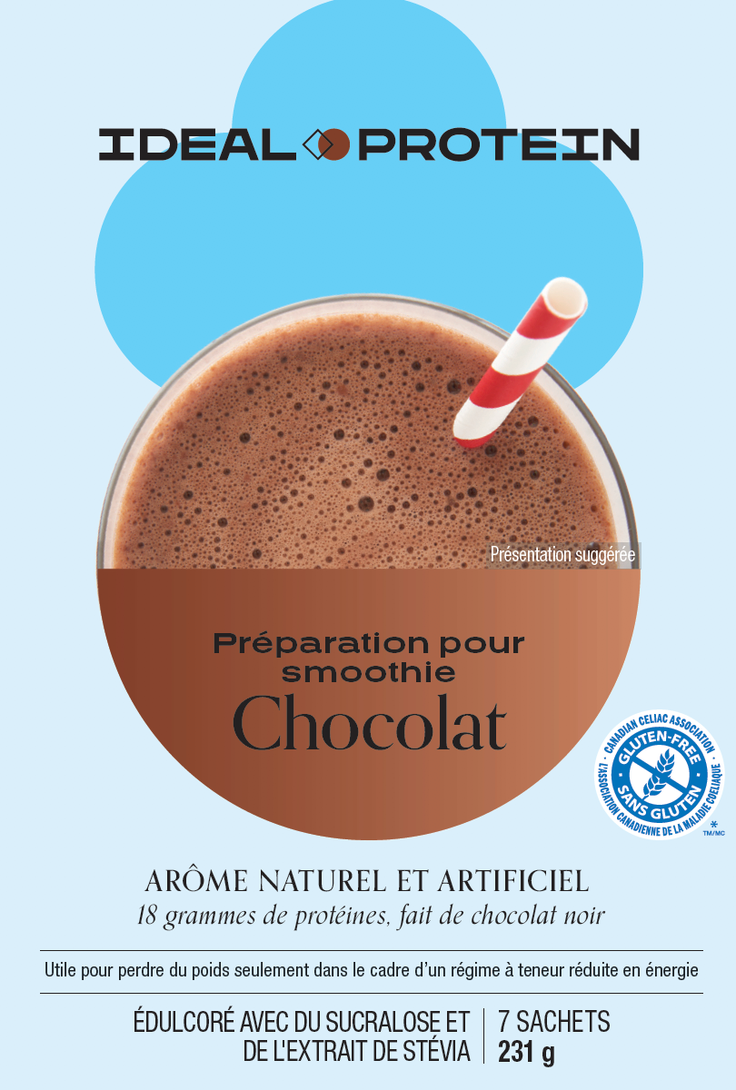 Préparation pour smoothie au chocolat - Boîte (7)