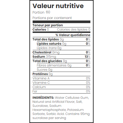 Sirop Slimfield Farms - Érable et Bacon - 375 ml