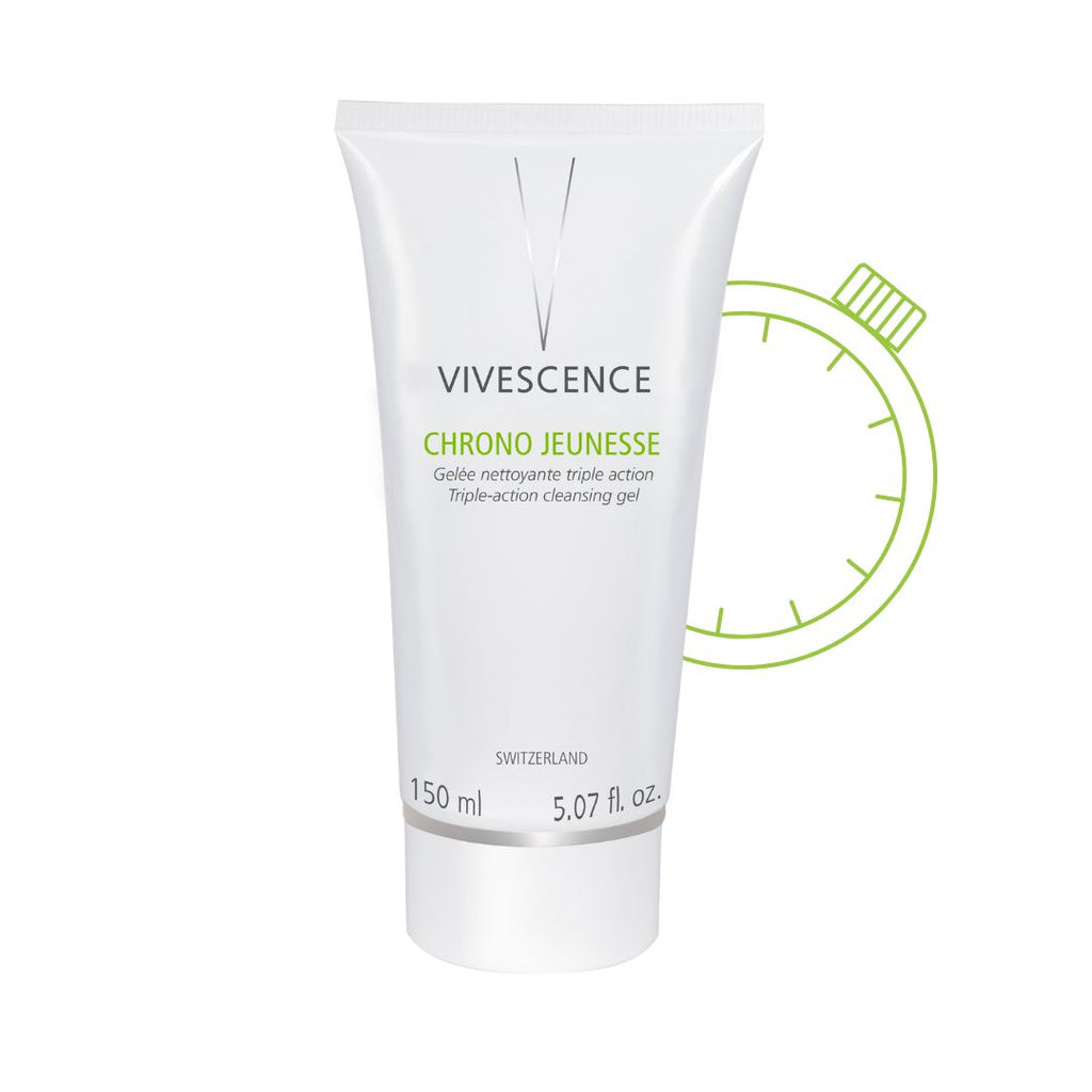 Chrono Jeunesse - Gelée nettoyante triple actions - Nettoie-désincruste-renforce - 150 ml