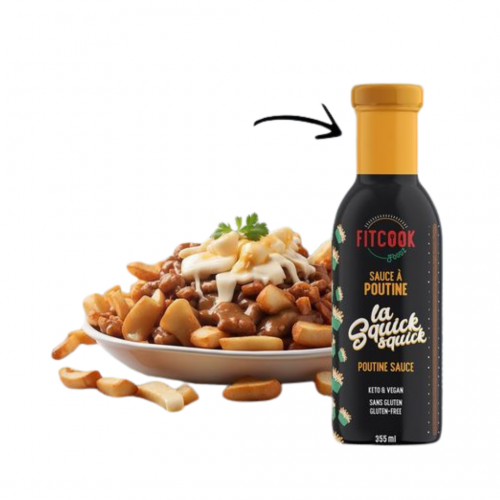 Sauce Fitcook Signature - La Squick Squick (sauce à poutine) - 340ml