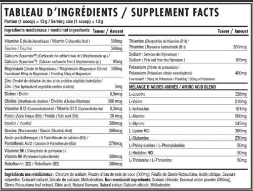 Électrolytes - Nova Pharma - Limonade - 25 portions