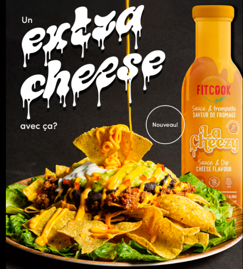 Sauce Fitcook Signature - La Cheezy (fromage) 340ml