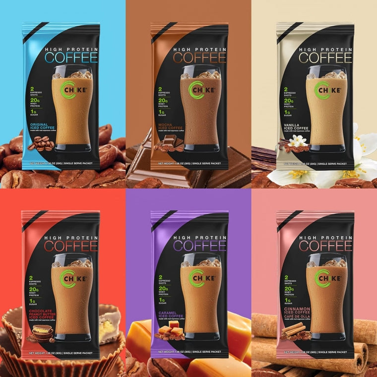 Café glacé protéiné - Chike - Vanille - Sachet 32 g
