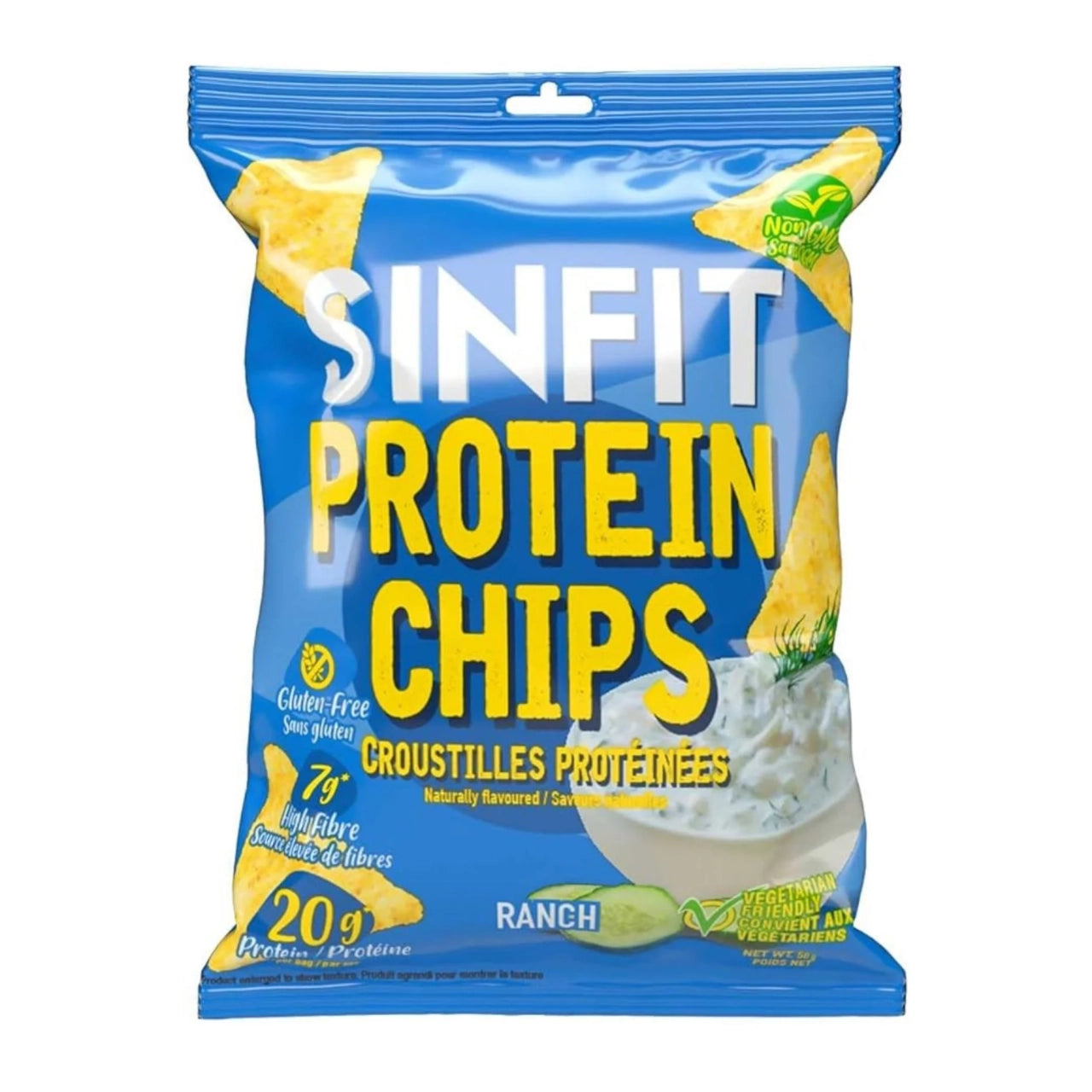 Croustilles protéinées SinFit - Ranch